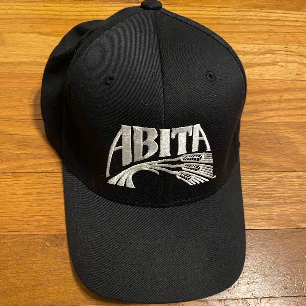 Abita Brewing Flexfit Navy Black Hat - Small/Medium